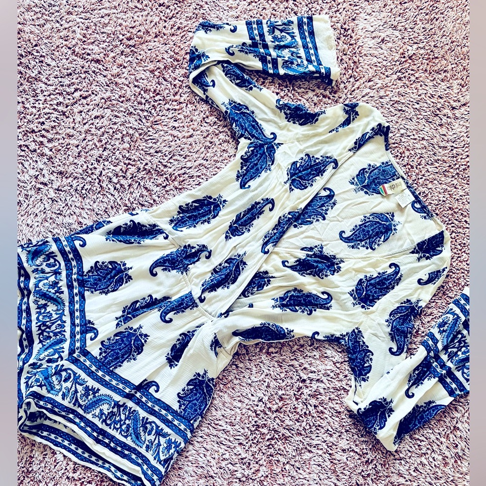 Paisley adorned Romper